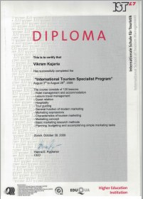 Tourism diploma