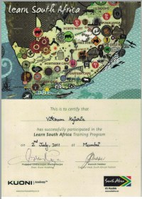 South Africa specialist certificate