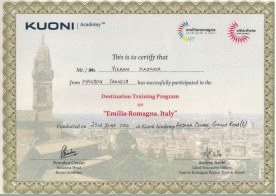 Kuoni Academy destination training, Emilia Romagna